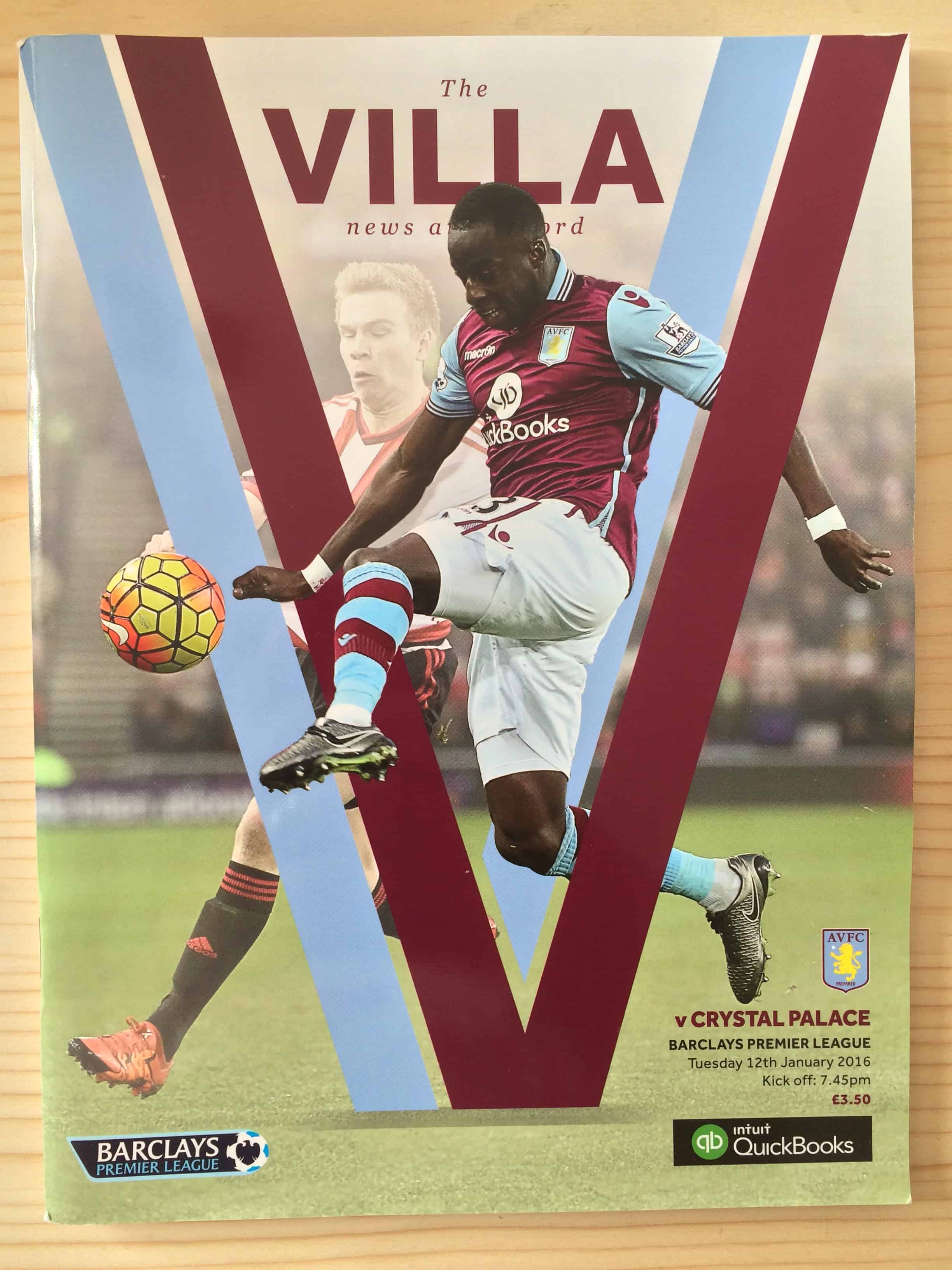 Aston Villa FC v Crystal Palace FC